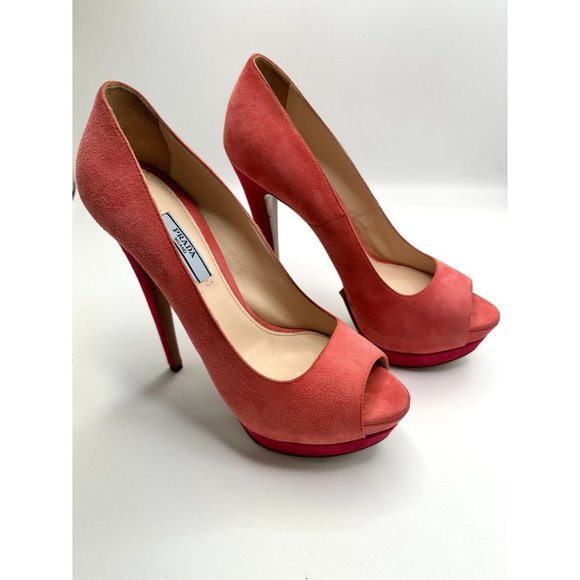 Prada peep toe heels - Picture 3 of 5